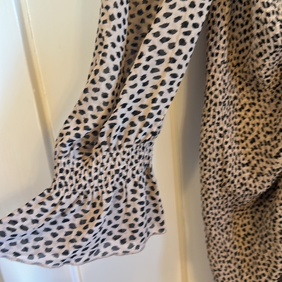 Princess Polly Animal Print Smocked Dress - US 10 - Picture 9 of 12